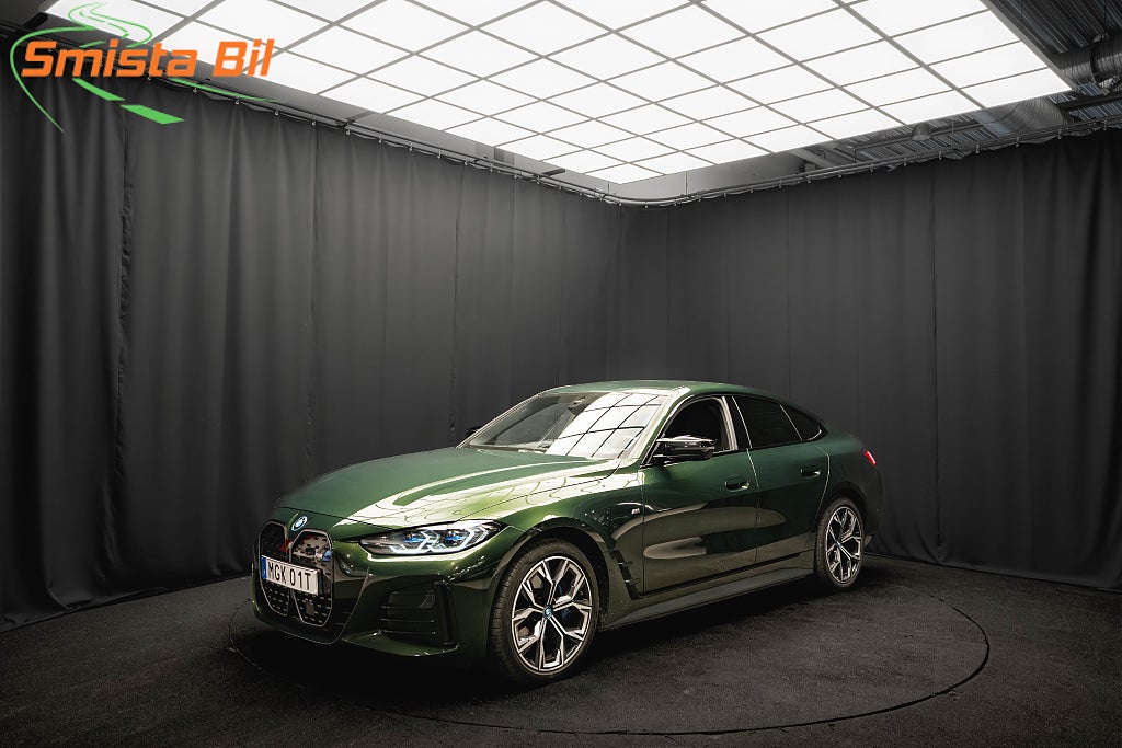 BMW i4 M50 xDrive LASER DRAG H/K 360° HUD ELSTOL MOMS 96.8%SoH