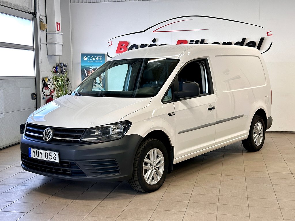 Volkswagen Caddy Maxi 2.0 TDI Automat Drag Värmare S+V Däck