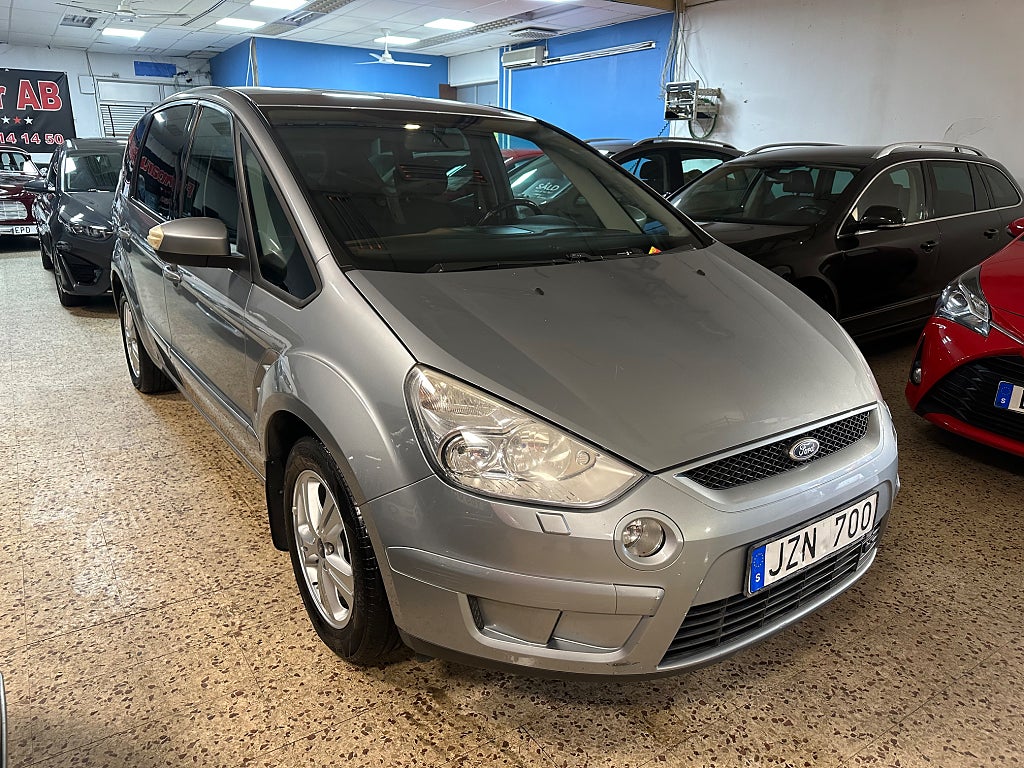 Ford S-Max 2.0 Flexifuel 7 Sits Ny Servad & Besiktigad 