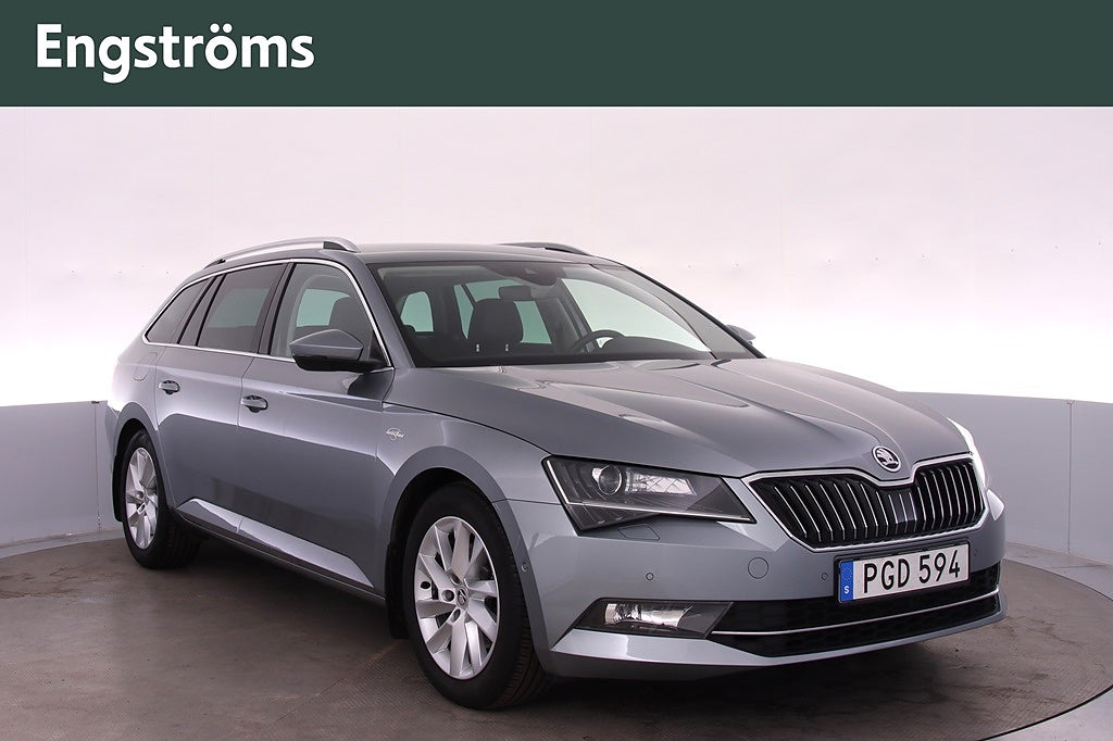 Skoda Superb TSI 220Hk DSG L&K Dragkrok/backkamera