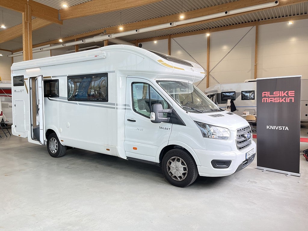 Ci Elliot 74 XT / B-körkort / Taksäng / Våningssäng / Solcell/Autom