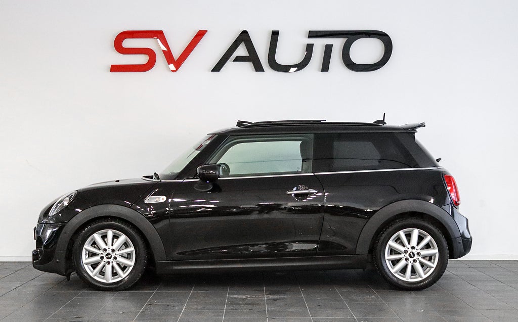 MINI Cooper S 3-dörrars DCT Chili II Panorama H/K Navi