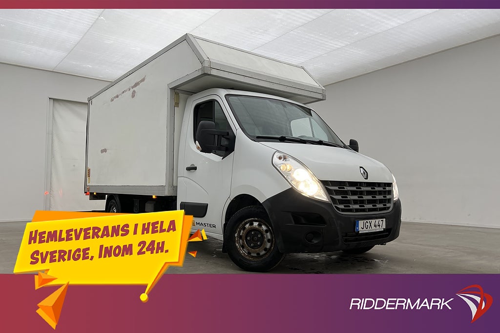 Renault master 2.3dCi BAKGAVELLYFT 3-Sits Farthållare Moms