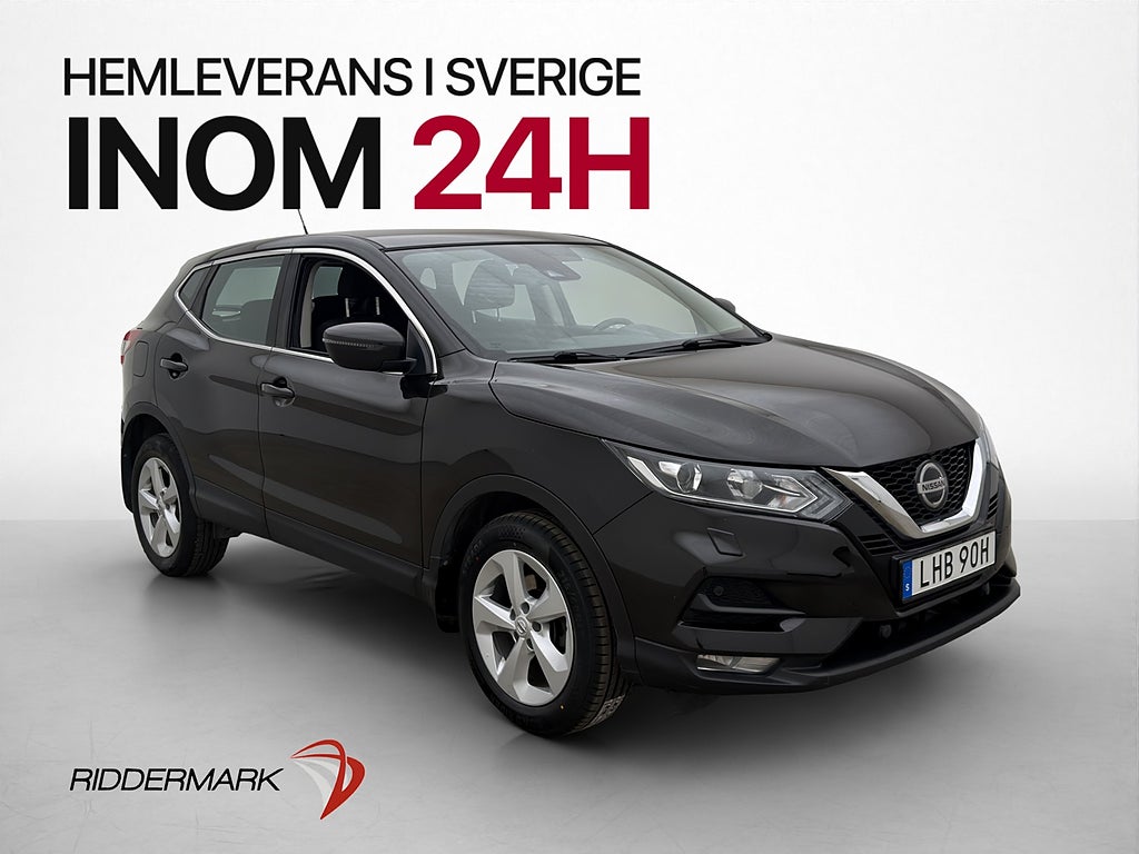 Nissan Qashqai 1.3 DIG-T 160hk Drag Kamera Farthållare