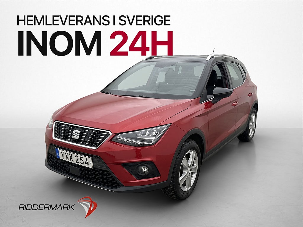 Seat Arona 1.0 TSI Xcellence Keyless LED CarPlay Sensorer