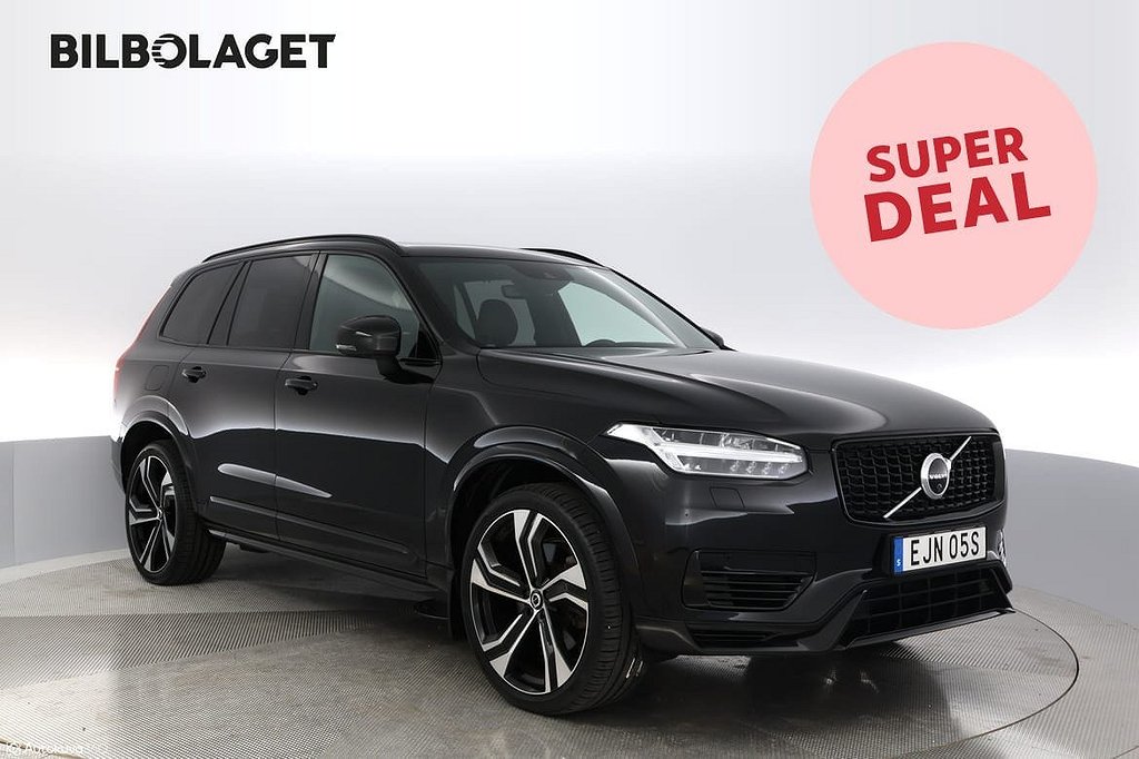 Volvo XC90 Recharge T8 R-Des Pro Edt /Dragkrok/ * SUPERDEAL *