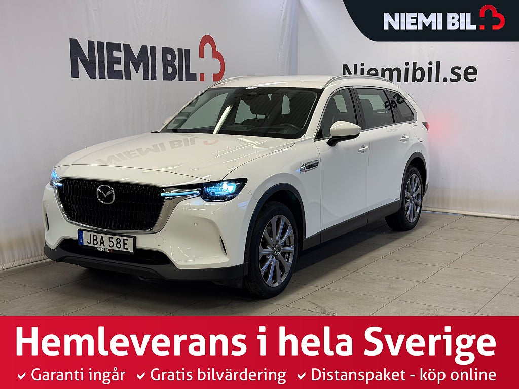 Mazda CX-80 Plug In-Hybrid AWD 327hk 10 Års Garanti/7-sits