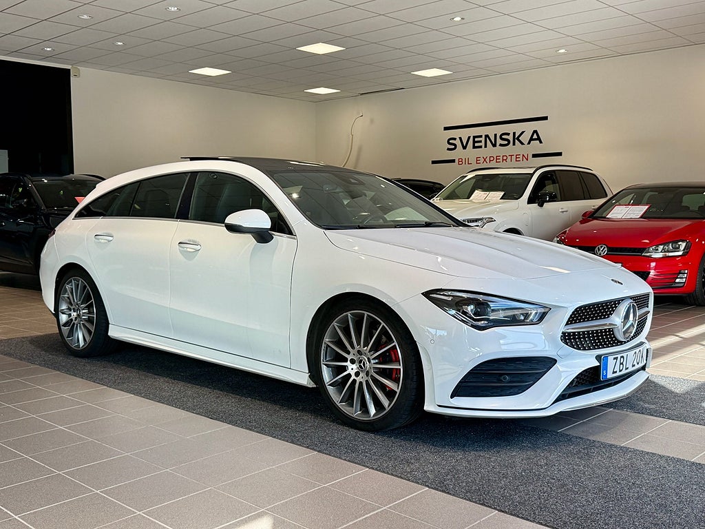 Mercedes-Benz CLA 220d 190hk SB 8G-DCT /AMG/Drag/Pano/Burmester/M-Värmare