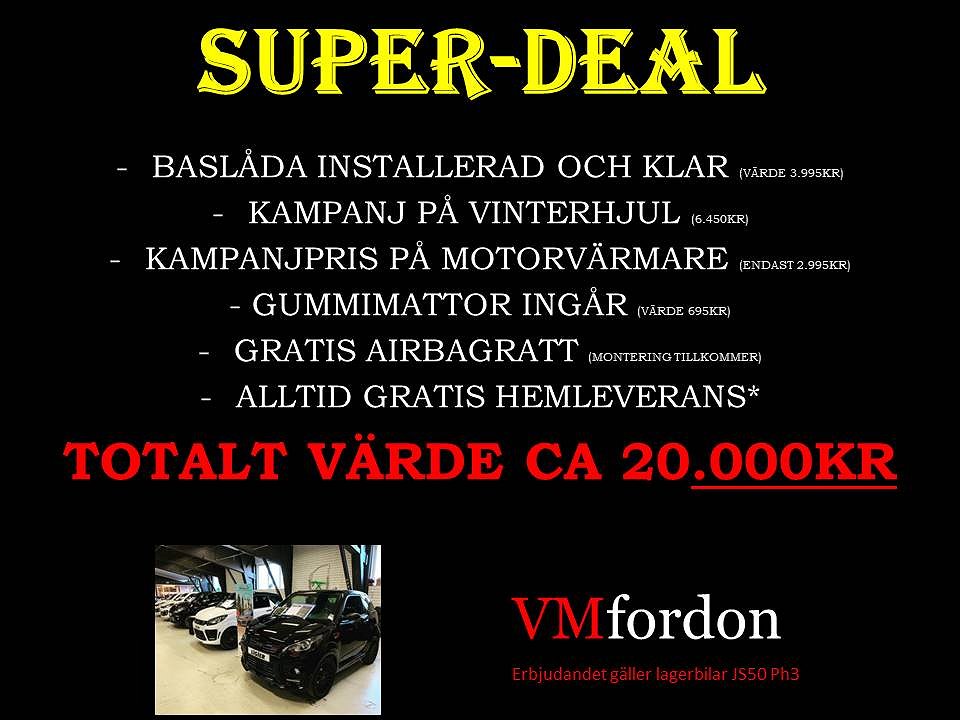 Ligier JS50 Ph3 Mopedbil  *SUPER-DEAL* VÄRDE 20.000KR
