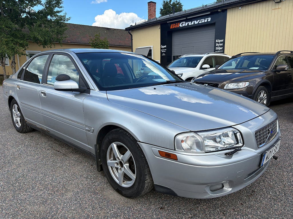 Volvo S80 2.4 Drag/M-värmare Nybesiktad