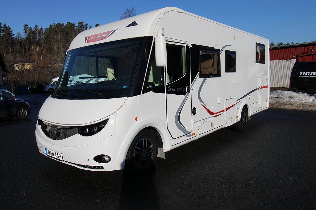 CHALLENGER Sirius 3197 Alde Automat Långbäddar 1 års garanti