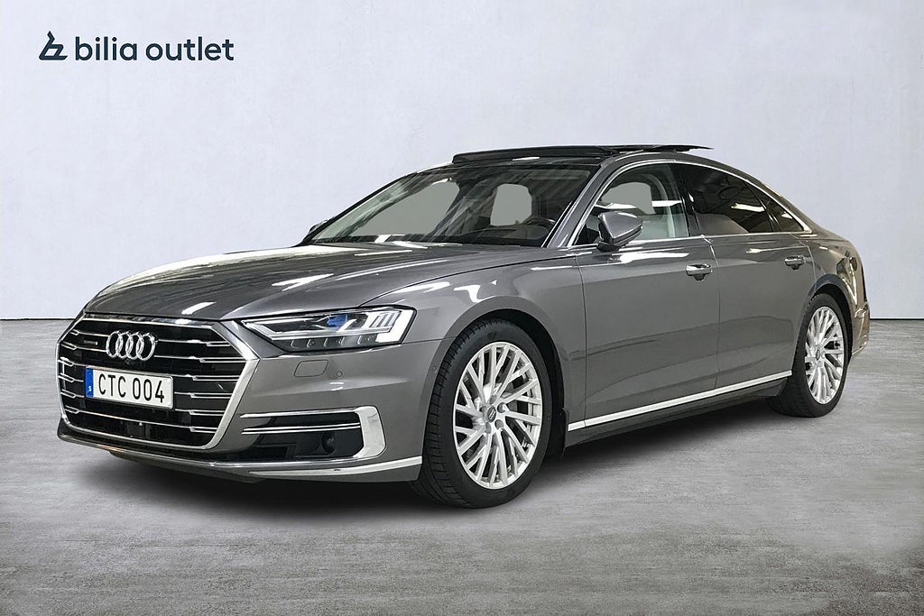 Audi A8 55 TFSI quattro 3.0 V6 TFSI 340hk Massage HuD Luftfjädr