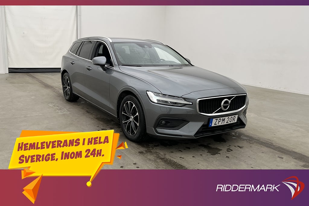 Volvo V60 D3 Skinn BLIS Kamera VoC Värmare CarPlay 150hk