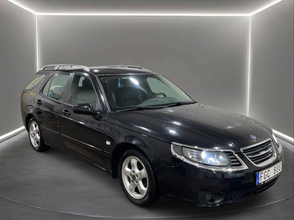 Saab 9-5 SC 2.0 T BioPower Vector/ Motorvärmare/ Nyservad