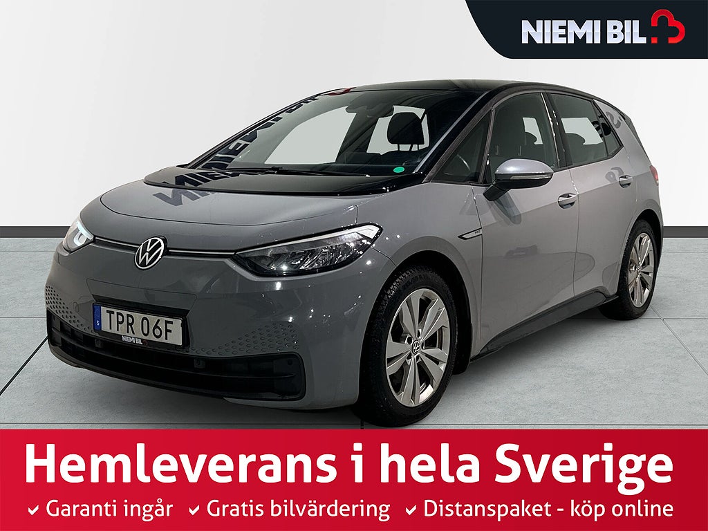 Volkswagen ID.3 Pro Performance Life Pro Pvärm Psens GPS SoV