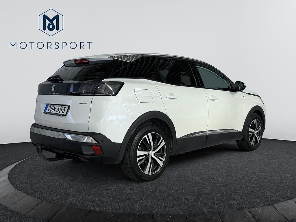 Peugeot 3008 HYBRID 224hk Aut Dragkrok Farthållare Helljusassistent bild 7