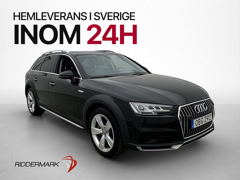 Audi A4 Allroad 3.0 TDI Quattro Värm B&O Pano 360° HuD Drag