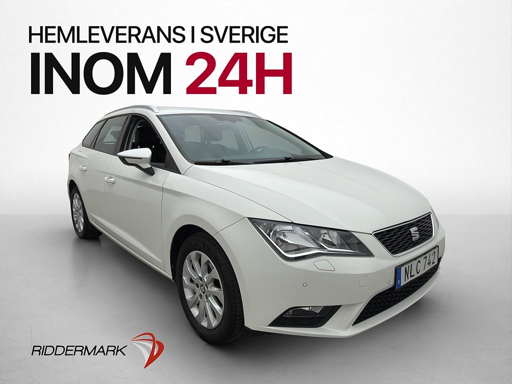 Seat Leon ST 1.2 TSI Style Drag CarPlay P-Sensorer Halvskinn