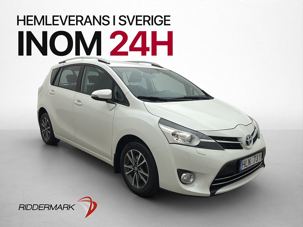 Toyota Verso 1.8 Multidrive S 147hk 7-Sits Drag Värm Kamera