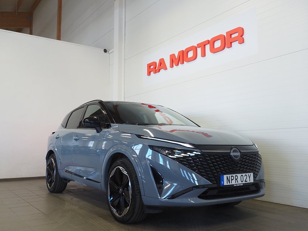 Nissan Qashqai 1.3 DIG-T 158hk N-design | Navi | 360° | Skinn |