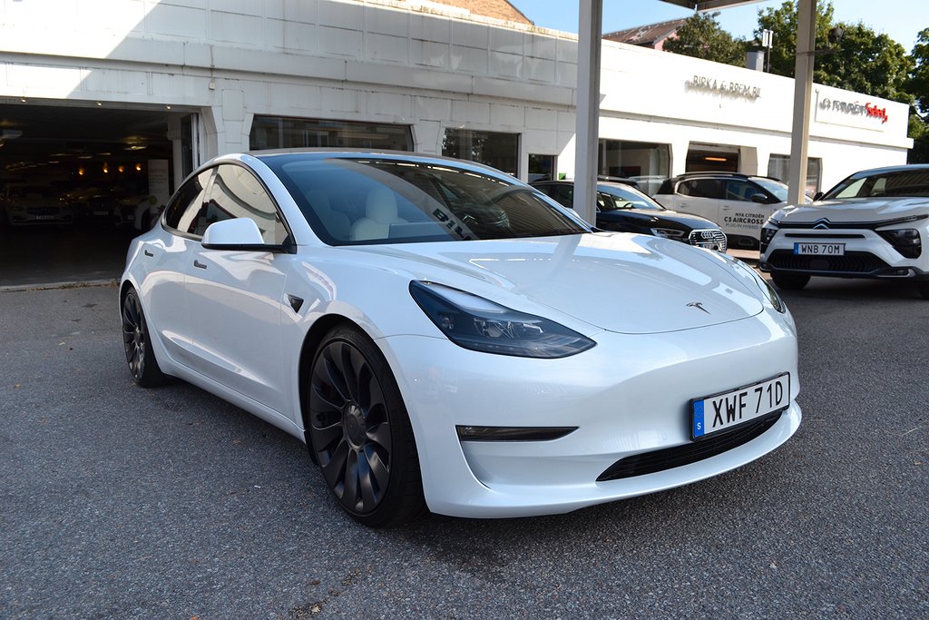 Tesla Model 3 Long Range AWD, 440hk, 2021