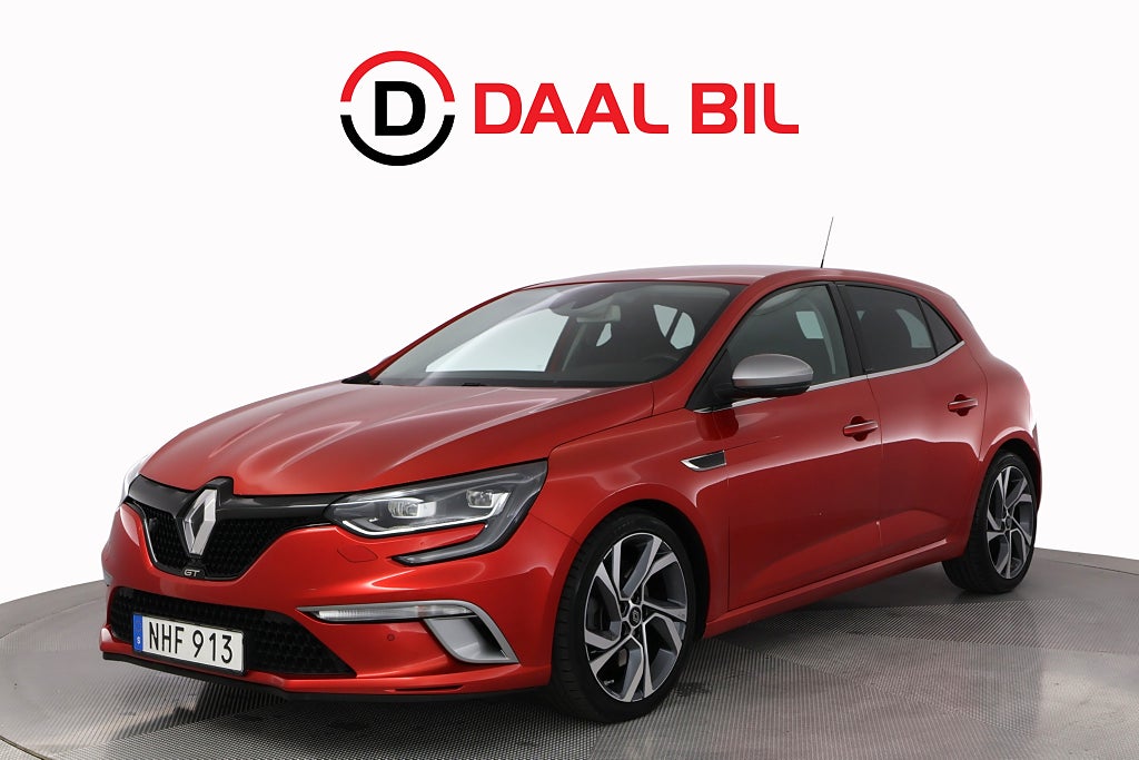Renault Mégane GT 1.6 TCe EDC 205HK B-KAMERA BOSE® MOTORVÄRMARE NAVI