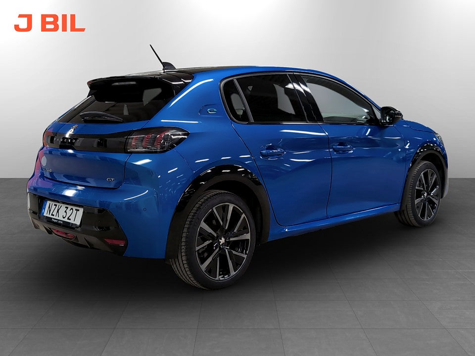 Bild på Peugeot E-208 GT 50kWh Aut B-KAMERA P-SENSORER 136hk