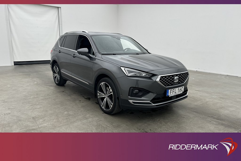 Seat Tarraco 4D Xcellence 7-sit Värm Pano Beats Cockpit Drag