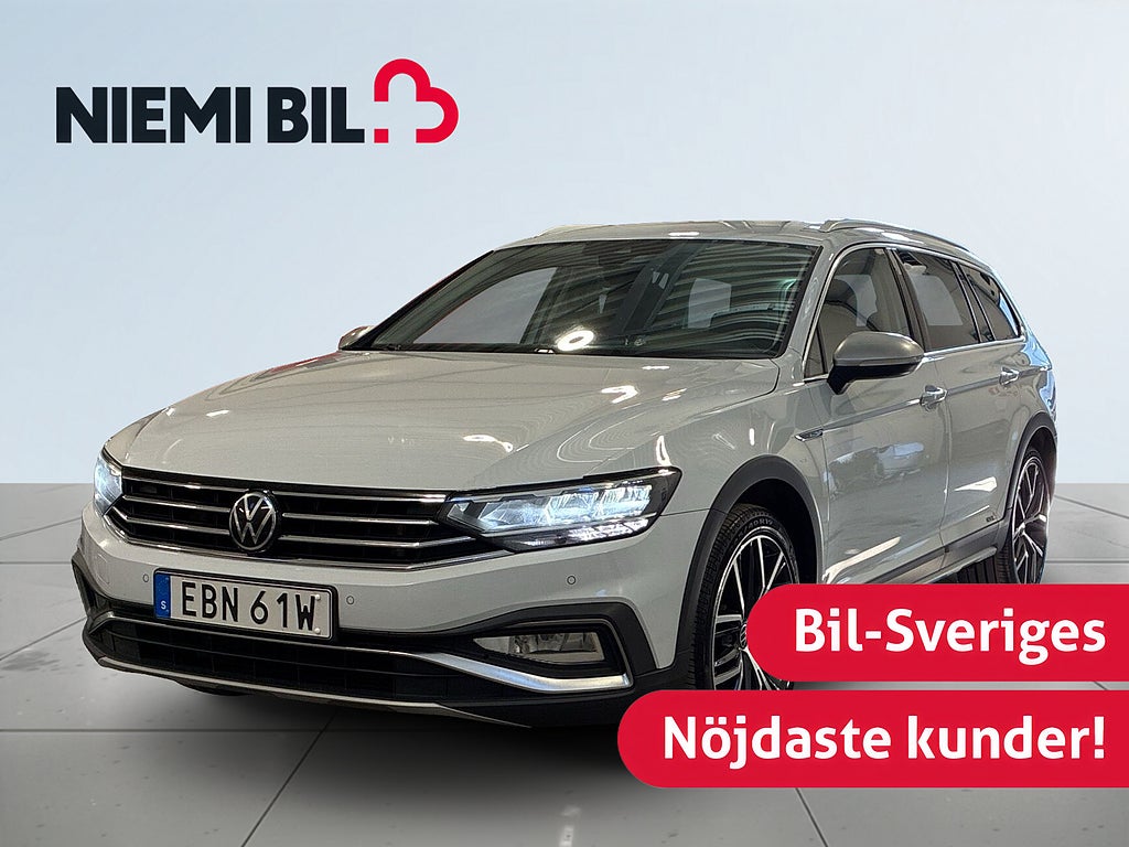 Volkswagen Passat Alltrack 2.0 TDI 4M, GT Drag Värmare Kamera Farthållare Navi S&V