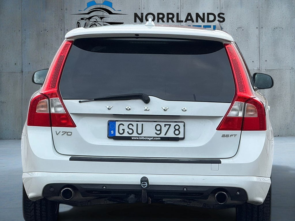 VOLVO V70 2.5FT 231 ch ETHANOL R-DESIGN 4X2 BVM - ATTELAGE - CUIR - 254000 km