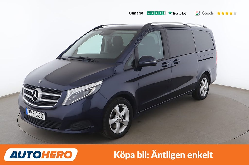 Mercedes-Benz V 220d 3.1t / 7-sits, Backkamera, Motorvärme