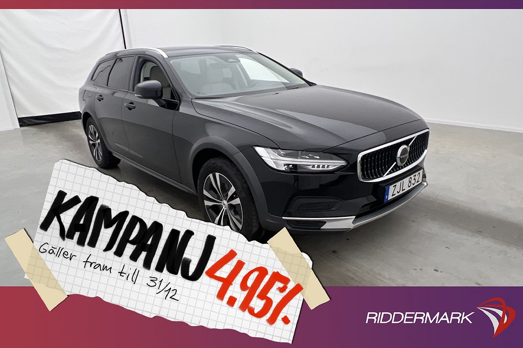 Volvo V90 Cross Country B4 AWD D-Värm VOC Pano 4,95% Ränta