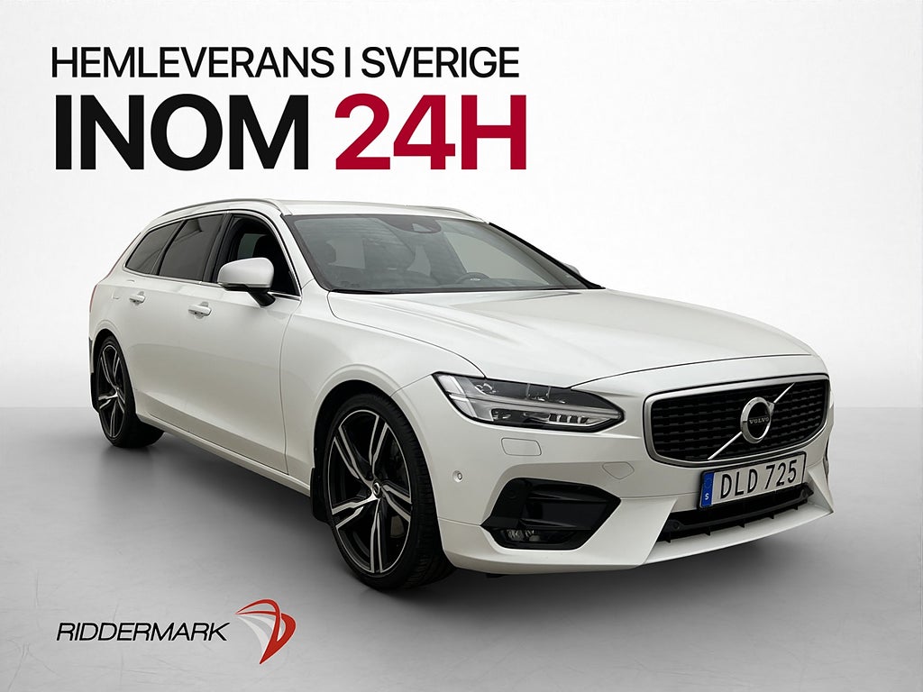 Volvo V90 Polestar D5 AWD 240hk R-Design B&W HUD Värm Drag
