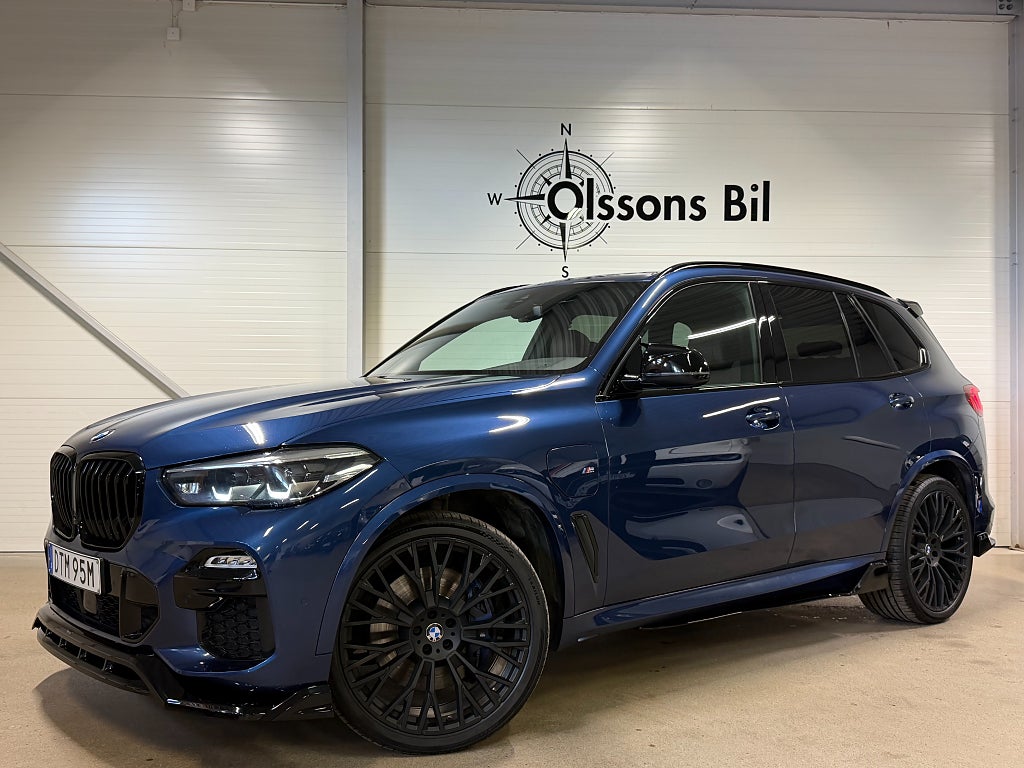 BMW X5 xDrive45e Drag Luft H/K B-kamera Maxton 22" MOMS