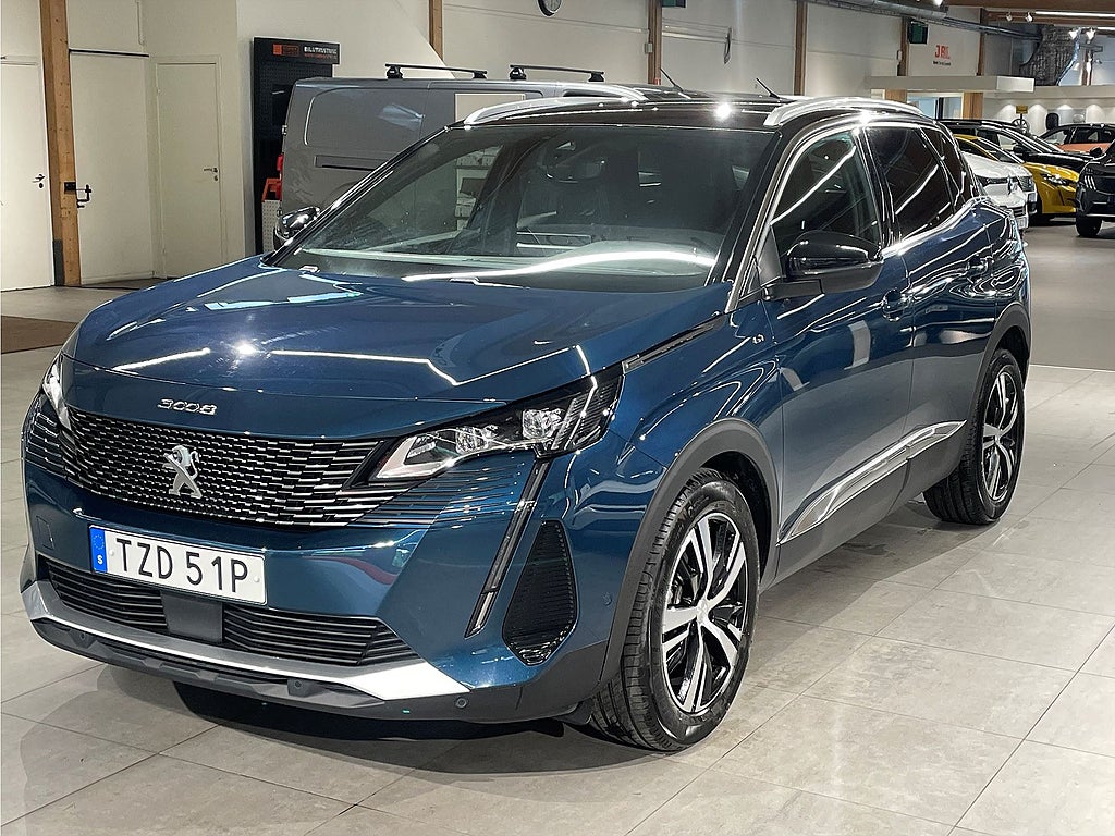 Bild på Peugeot 3008 GT 1.2 PT 130hk Aut - B-KAMERA, CARPLAY