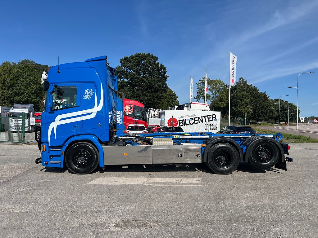 Scania R660 V8 6x2*4 Lastväxlare, ADR, Liftdumper, Euro 6