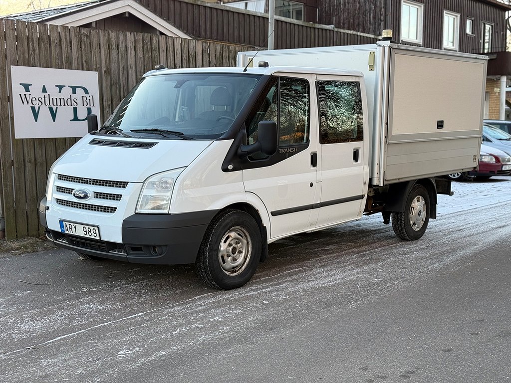 Ford Transit T350 Chassis Dubbelhytt 2.2 TDCi AWD | Drag