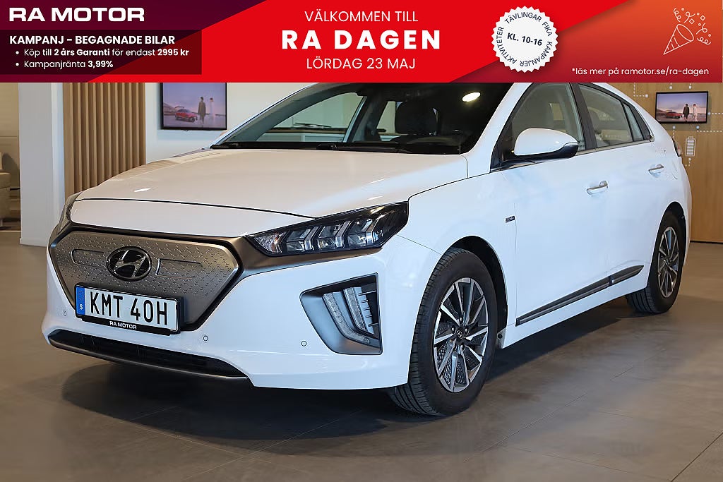 Hyundai IONIQ Electric 38.3 kWh Premium Plus Elstol Skinn