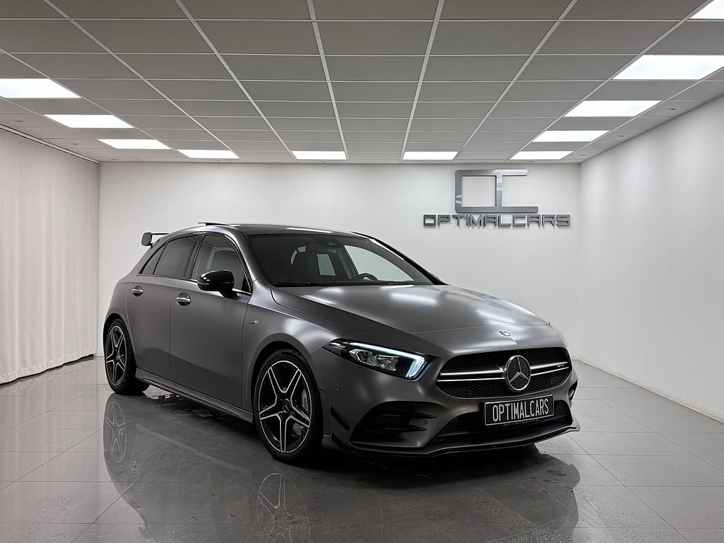 Mercedes-Benz A 35 AMG 4MATIC Magno Matt-Grey Pano 306HK AERO-pkt