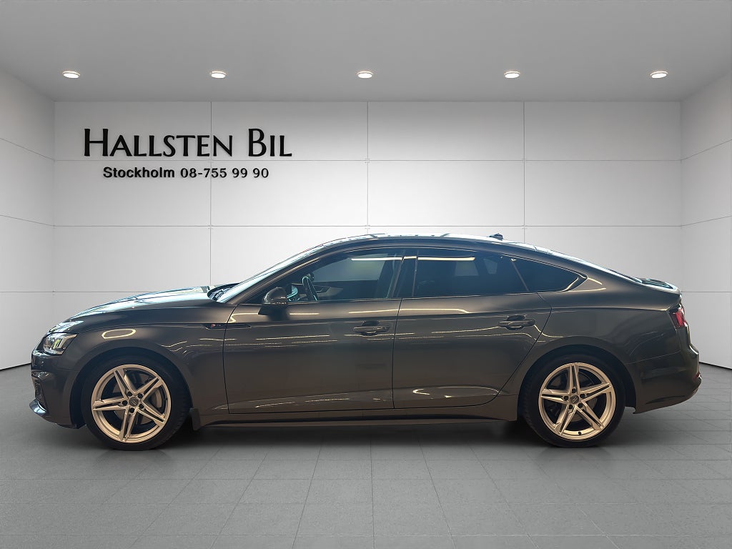 Audi A5 Sportback 45 TFSI Quattro S-Line CarPlay Värmare