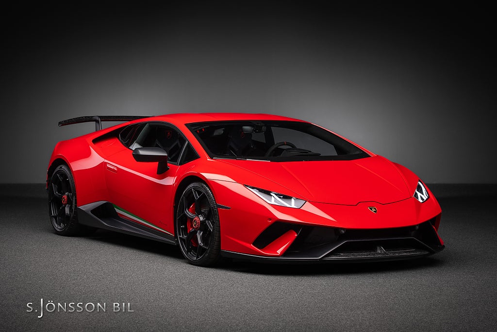 Lamborghini Huracán Performante 640hk / Rosso Mars Metallic / Lift
