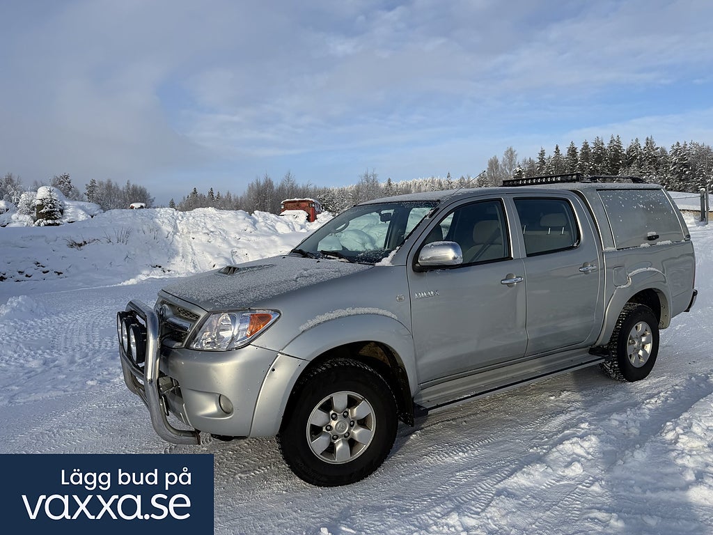 Toyota Hilux Dubbelhytt 2.5 4x4 Manuell, 120hk, 2008