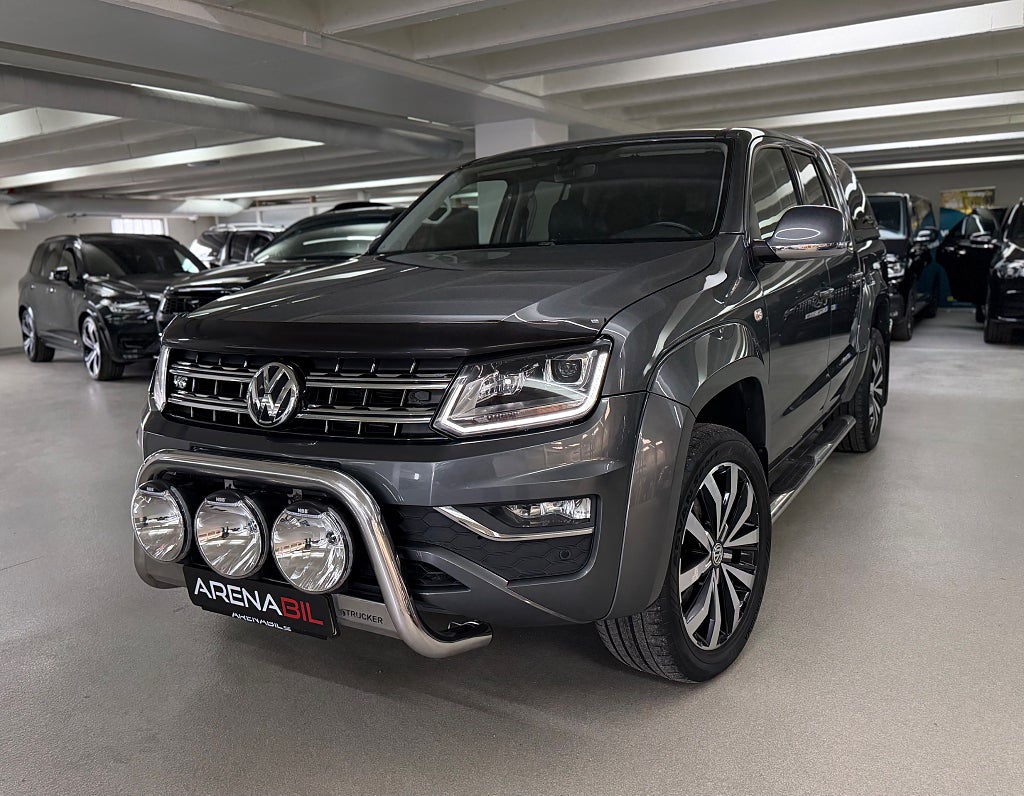 Volkswagen Amarok 3.0 V6 4M 1Ägare Aventura Kåpa Släde Drag Värmare MOMS 