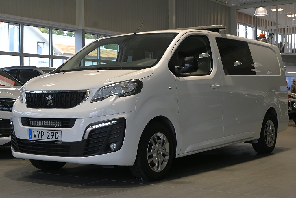 Peugeot Expert 2.0 BlueHDi 180hk CrewCab L3 PRO+ 6-sits