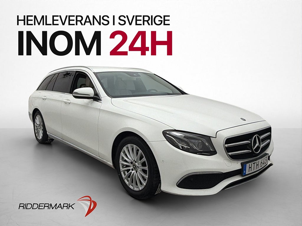 Mercedes-Benz E200 T d Avantgarde Halvskinn 360° Navi Drag