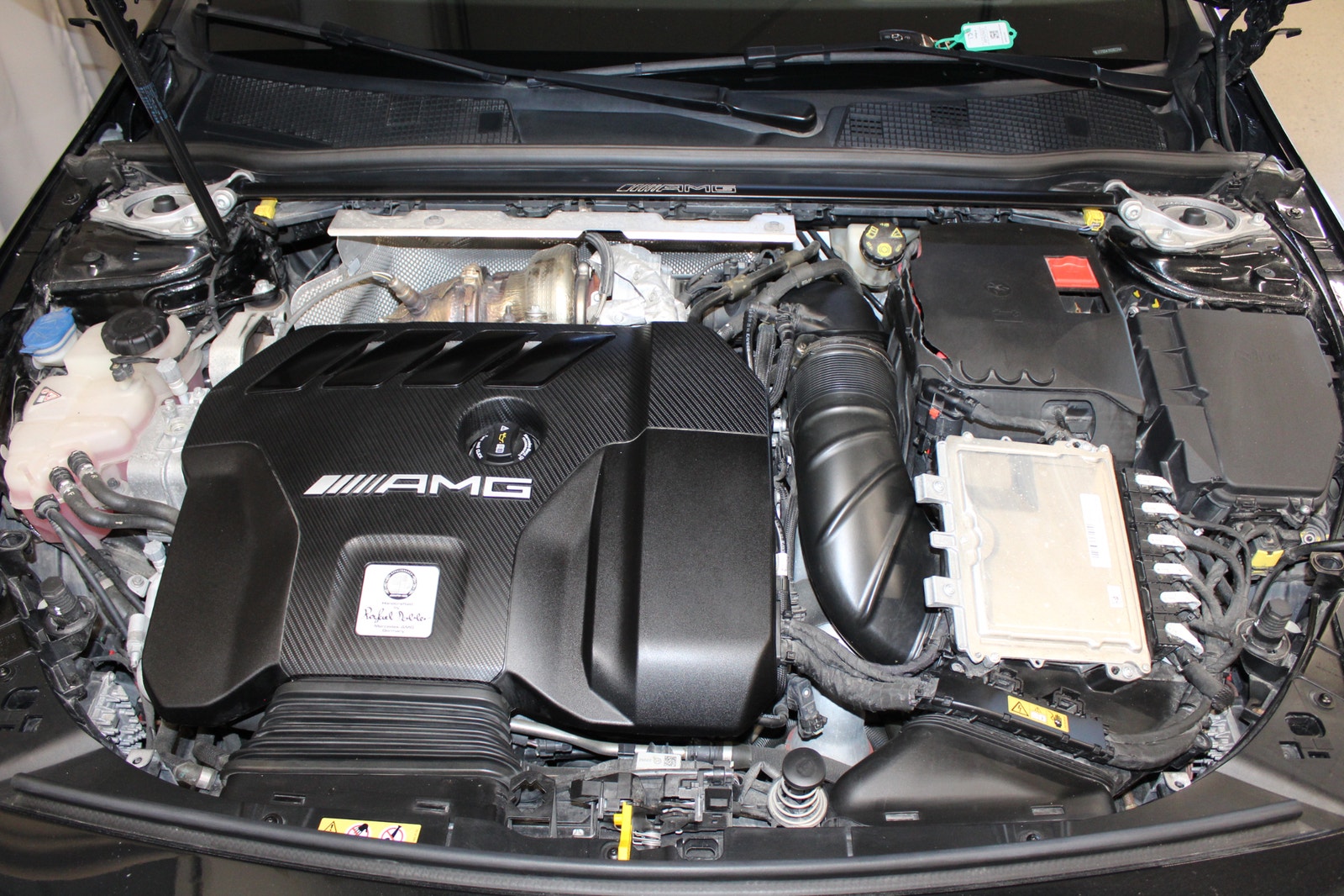 Mercedes-Benz A45S AMG 4MATIC+ Panorama, Aero pkt, Drivers Pkt, Premium Plus 2022 - miniatyr 34