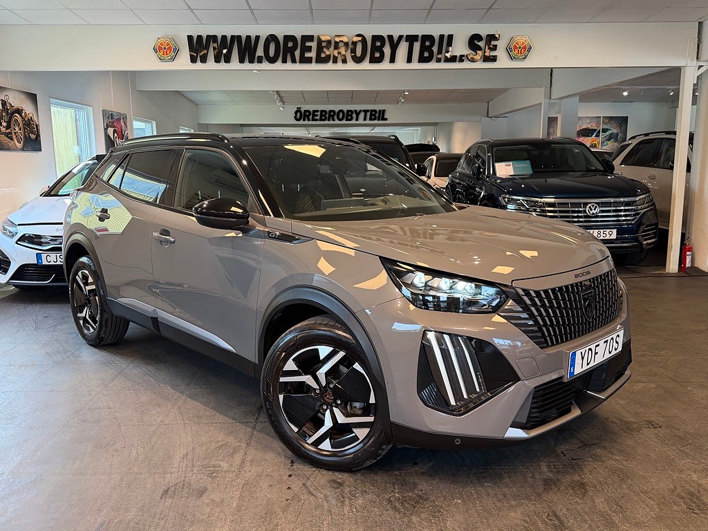 Peugeot 2008 1.2 PureTech 130 EAT GT Gps B-kamera Dödavinkel MOMS 
