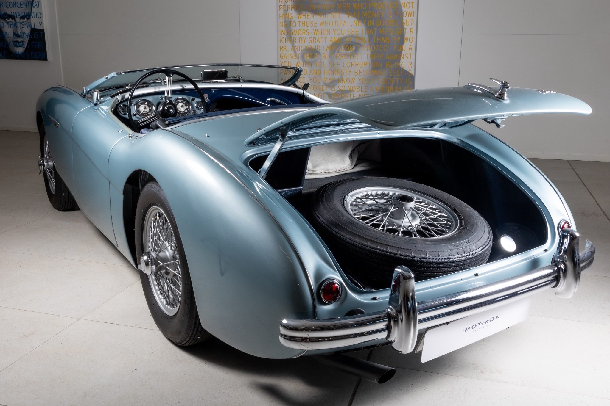 Austin-Healey 100 Svensksåld 1953, bild 4/37