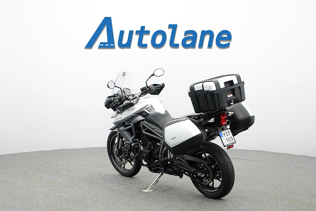 Triumph Tiger XRX *Nyservad Värmehandtag Väskor Farthållare