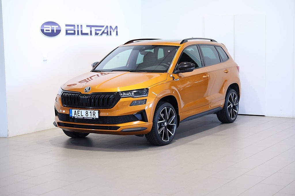 Skoda Karoq Sportline 1,5 TSI DSG Drag Värmare Panoramaglas